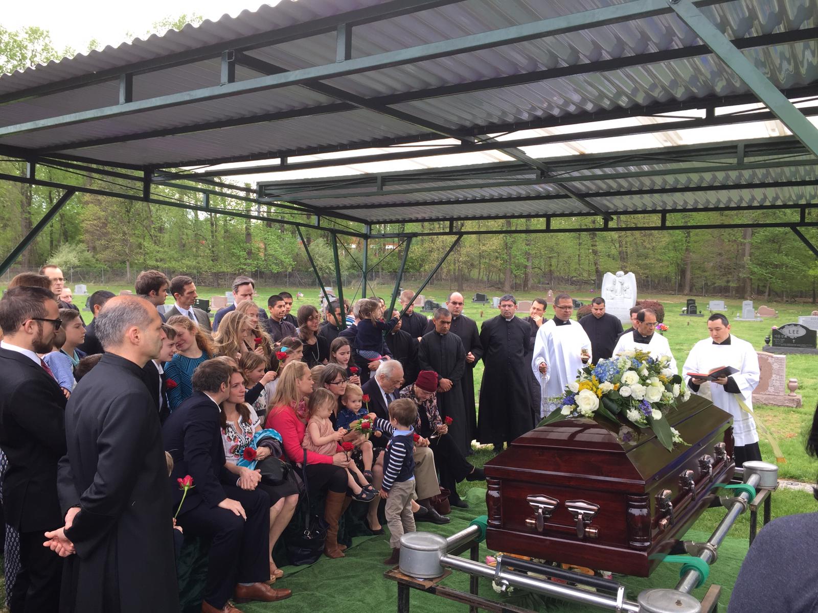 Burial Fr Daniel Vitz IVE April 24th 2029 3 - IVE America
