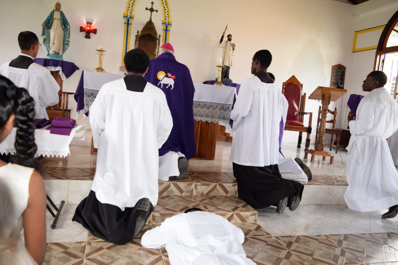 Diaconate Ordination in Guyana March 2020 33 - IVE America