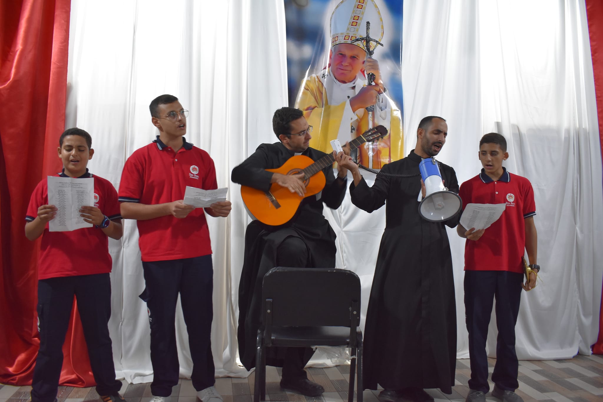 Egipto Fiesta de San Juan Pablo II en Alejandria 2 - IVE America