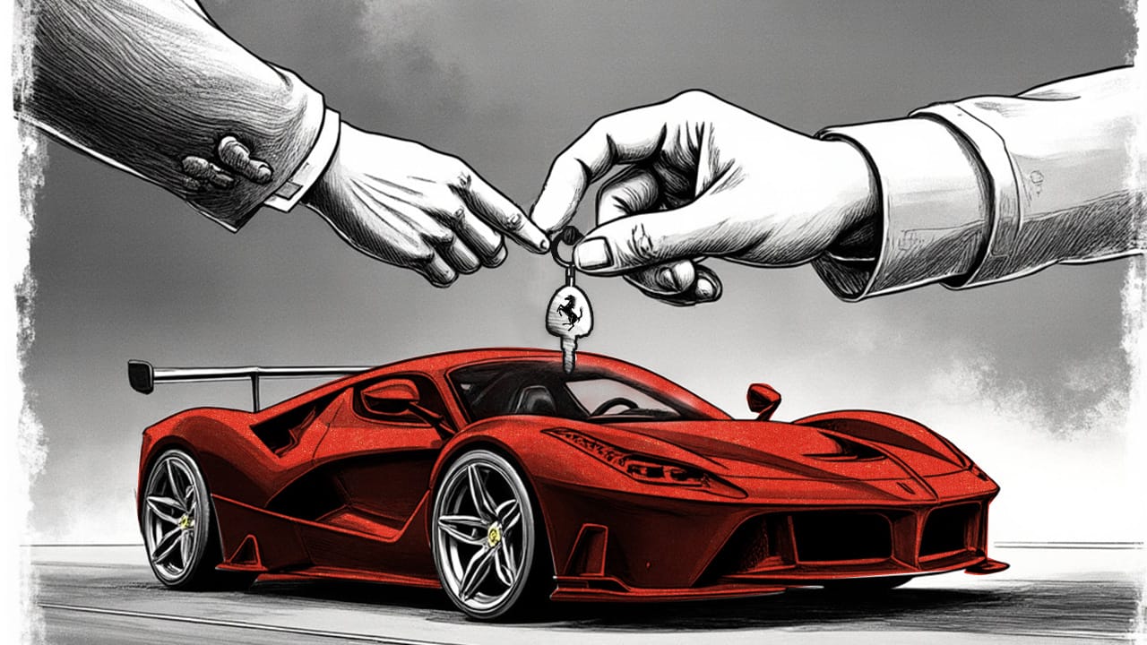 Si Un Amigo Te Regala Un Ferrari… 1 If a friend gives you a FerrariE280A6 1 - IVE America