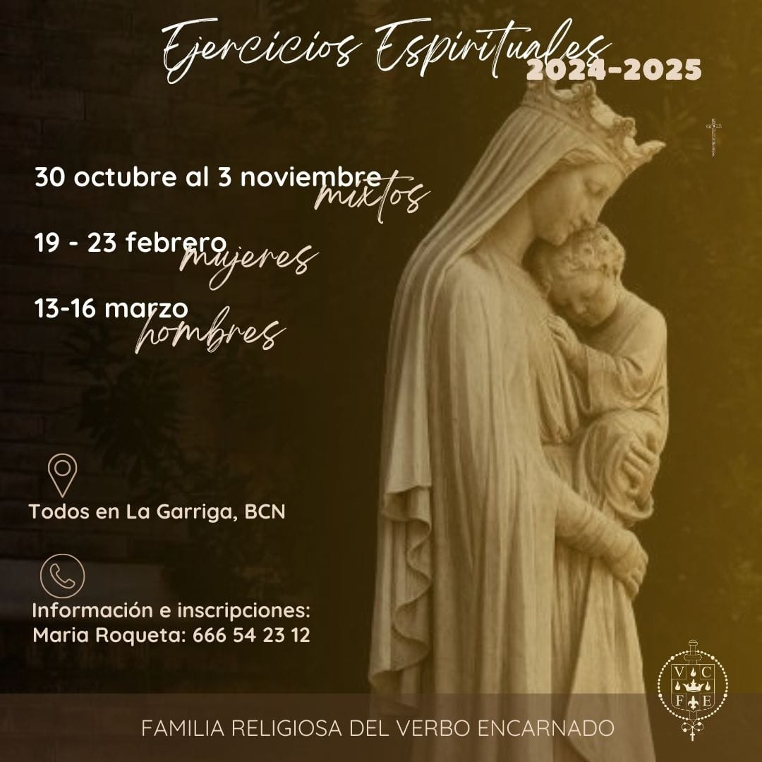 [ESPAÑA] Ejercicios Espirituales mujeres (La Garriga – Barcelona)
