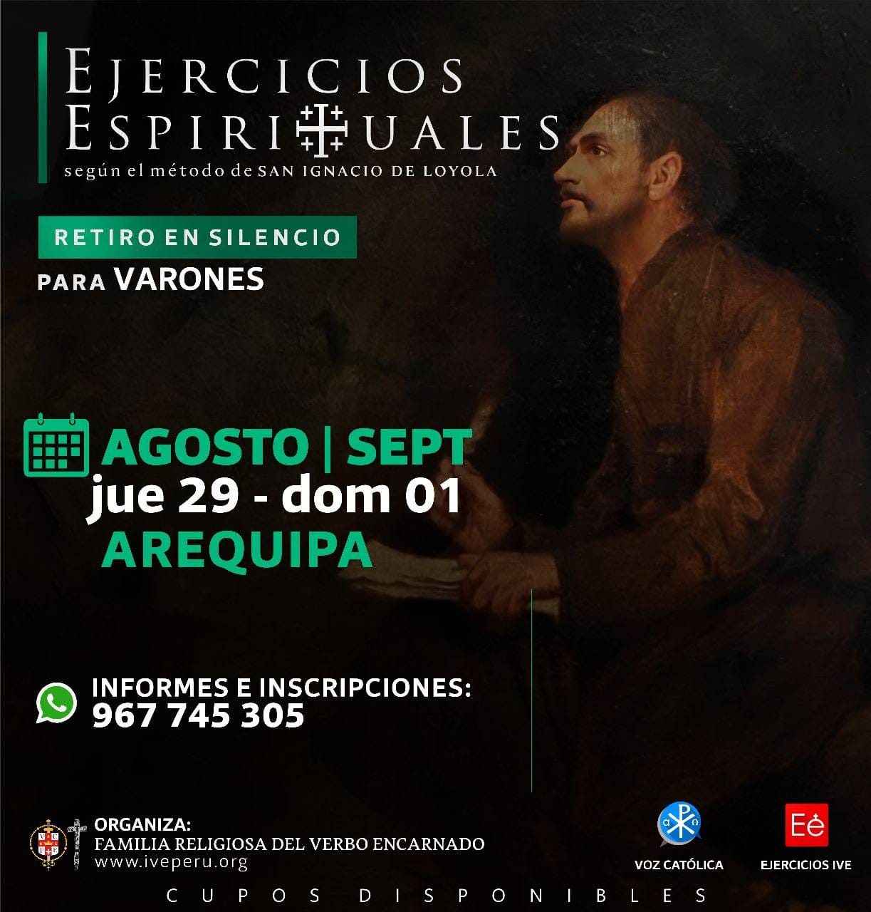 [PERÚ] Ejercicios Espirituales varones (Arequipa)