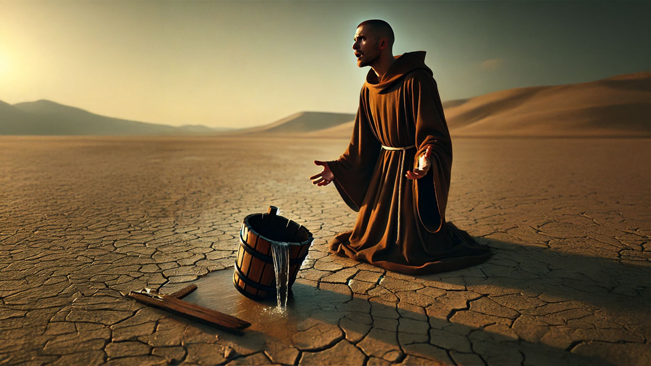 The angry monk 1 - IVE America