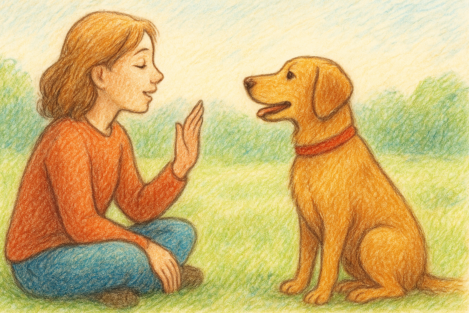 dialoguing with my dog - IVE America
